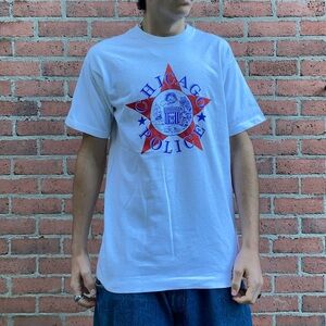 90s Vintage Chicago Police Made In USA Tee Shirt